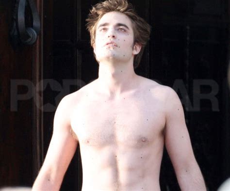 Photos Of Shirtless Robert Pattinson Jake Gyllenhaal Brad Pitt And Usher Popsugar Celebrity