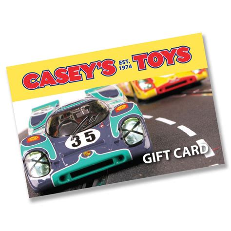 This card cannot be replaced if lost or stolen. Caseys Toys Gift Card Voucher $25 Hobby Design | Toys ...