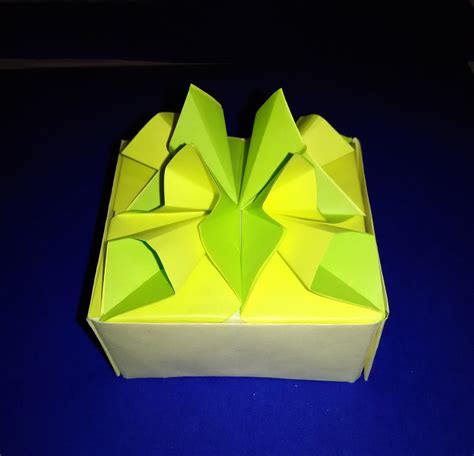 Origami Flower T Box Easy And Awesome Origami Box Ideas For
