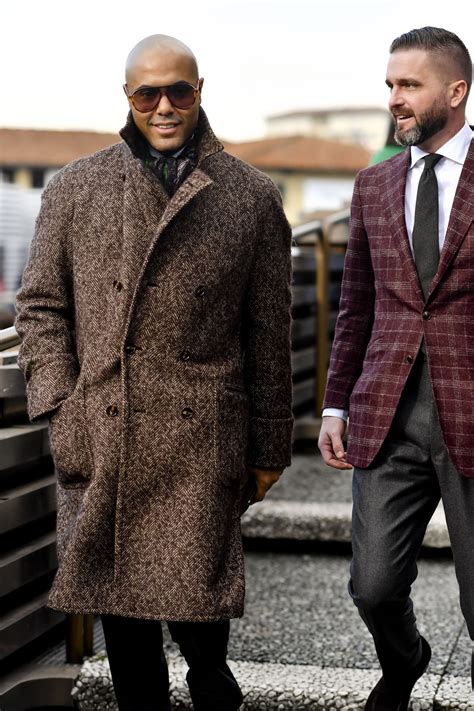 The best street style from Pitti Uomo AW18 | Mens outfit inspiration, Mens fashion inspiration ...