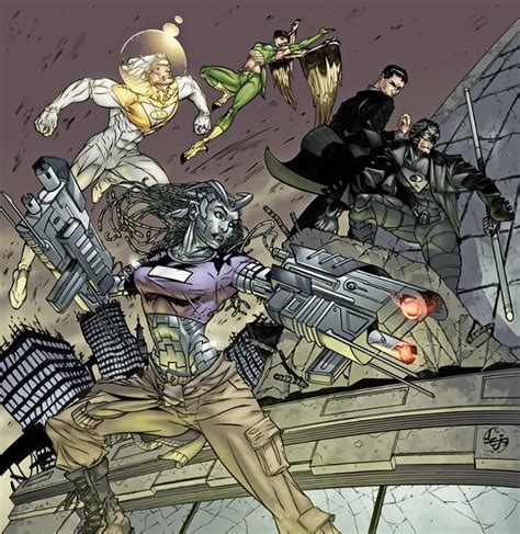 Authority Wildstorm Image Comics Author Superhero Groups