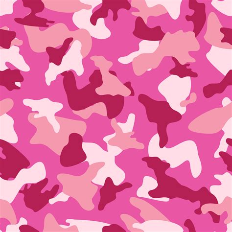 Pink Camouflage Seamless Color Pattern 668632 Vector Art At Vecteezy