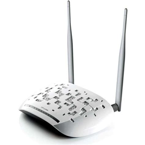 The switch for the power. TP-Link 300MBPS WIRELESS N ADSL 2 +MODEM ROUTER TD-W8961N ...