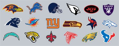 Between these two leagues, there was a lot of clashing, as the afl was financially sturdy in comparison to the other leagues. NFL logos in AFL colours : AFL