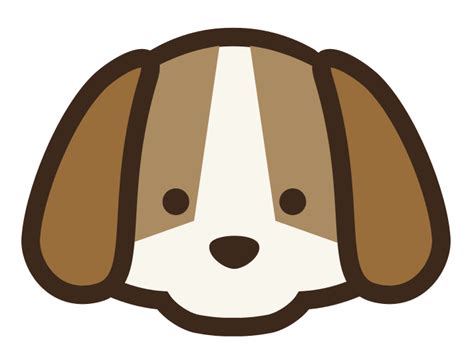 Dog Face Free Vector Clipart Best