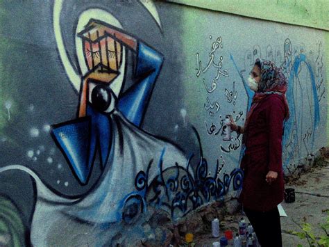 Artist Shamsia Hassani Medium Graffiti Place Kabul Afghanistan