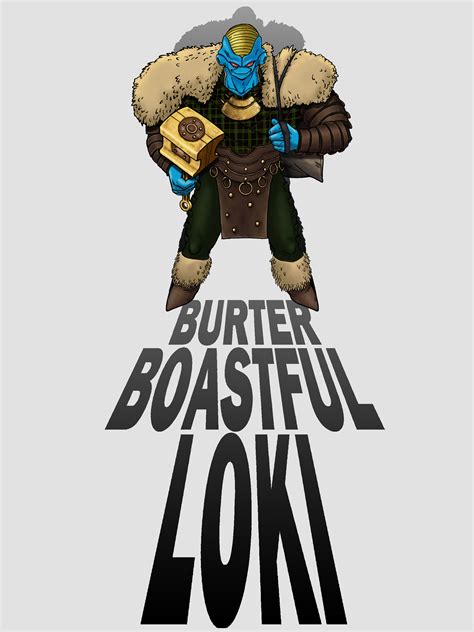 Artstation Dragon Ball X Avengers Burter X Boastful Loki