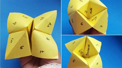 Diy Toy Made By Paper Origami Gaming Toy How To Make Paper Toy