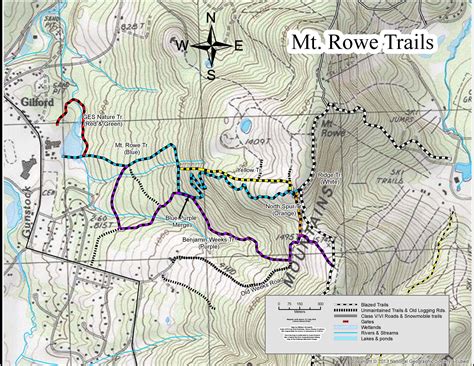 Mt Rowe Belknap Range Trails
