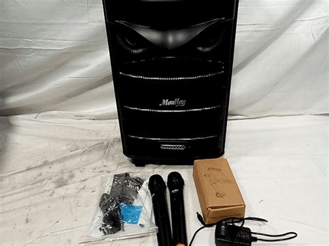 Moukey Karaoke Machine Outdoor Speaker 10 Subwoofer Pa System