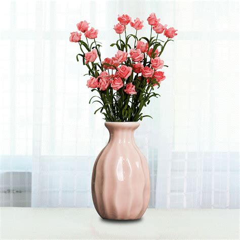 Mini Vase Ceramic Pottery Flower Pot Plant Office Garden Decoration