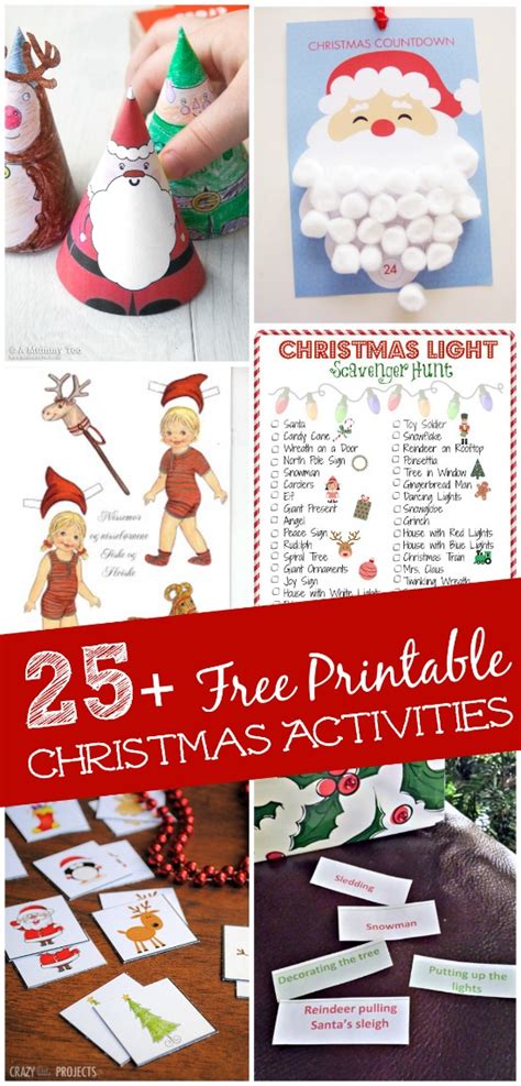 free christmas paper games activities and printables free homeschool