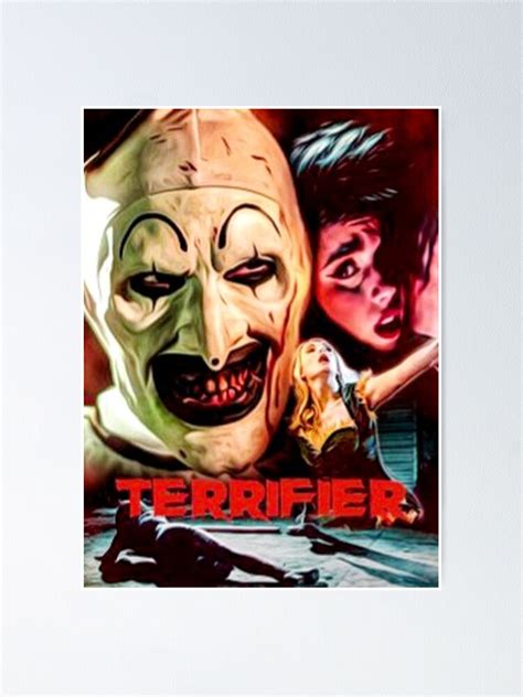 Terrifier Movie Horror Art The Clown Poster For Sale By