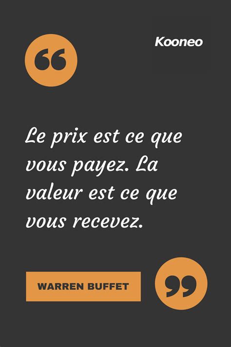 Le Prix Est Ce Que Vous Payez La Valeur Est Ce Que Vous Recevez