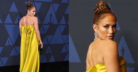 Jennifer Lopezs Braided Updo At The 2019 Governor Awards Popsugar Beauty