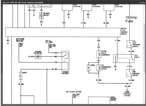 1998 Chevy K1500 Wiring Diagram Wiring Diagram