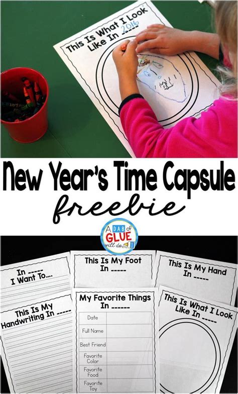 New Year S Eve Time Capsule Ideas Printable Kit Artofit