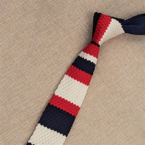 E 323 Hi Tie New Trend Skinny Knitted Ties For Men 6cm Slim Ties