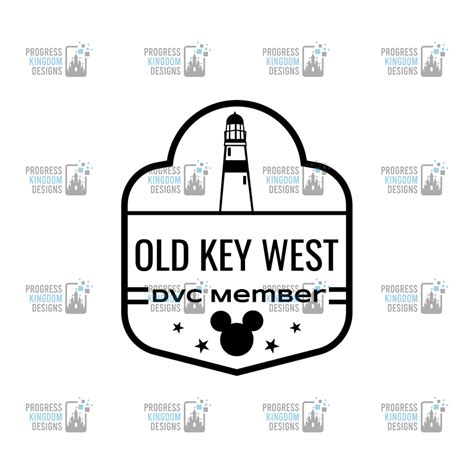 Dvc Member Decal For Old Key West Resortsvg File For Cricut Etsy