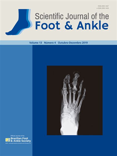 Vol 13 No 4 2019 Scientific Journal Of The Foot And Ankle