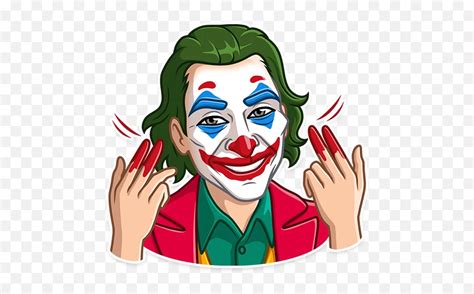 The Joker Sticker For Whatsapp Joker Telegram Stickers Emojijoker