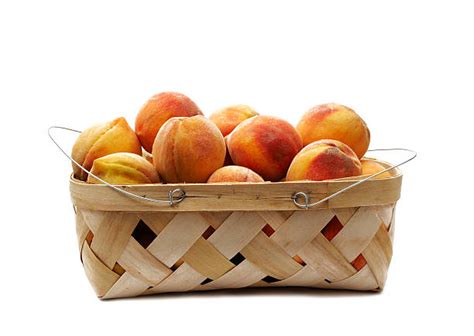 Peach Basket Stock Photos Pictures And Royalty Free Images Istock