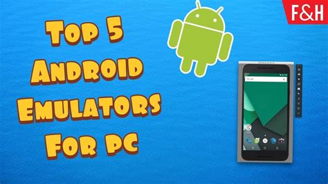 Top 5 Android Emulators On Pc 2020 Youtube