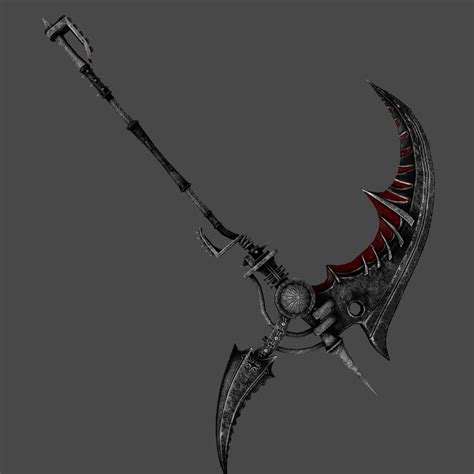 Anime Scythe Drawing Pin On Fantasy World Anime Characters Article