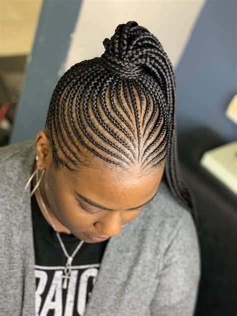 awesome braided hairstyle for black women hairstylesbraidedhalfuphalfdown cornrow hairstyles