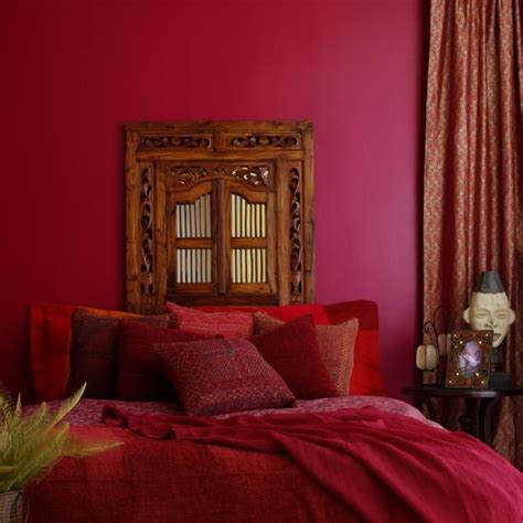 red bedrooms ideas  pinterest