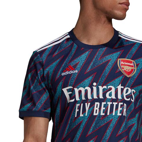 Maglia Adidas Arsenal Fc Terzo Kit 2021 2022 Mystery Blue Fútbol Emotion