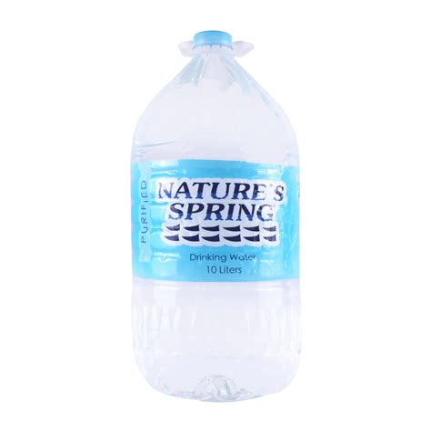 Natures Spring Purified Water 10l Fisher Supermarket Ph