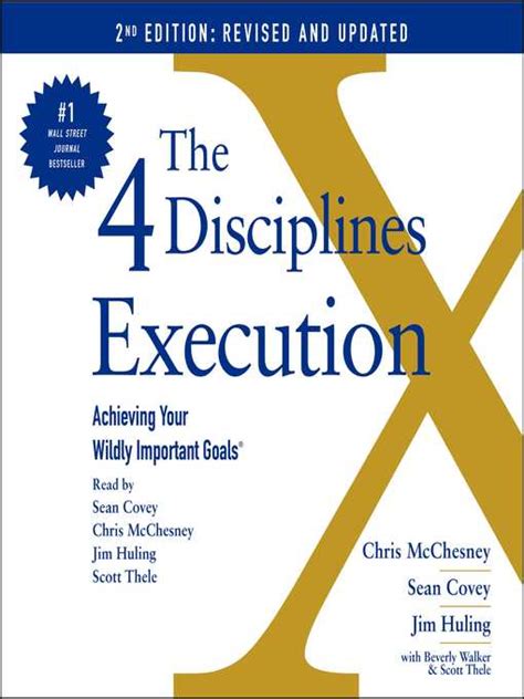 The 4 Disciplines Of Execution Revised And Updated Achieving Your