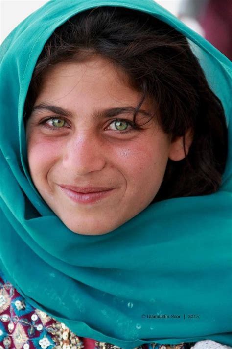 Afghan Girl With Green Eyes