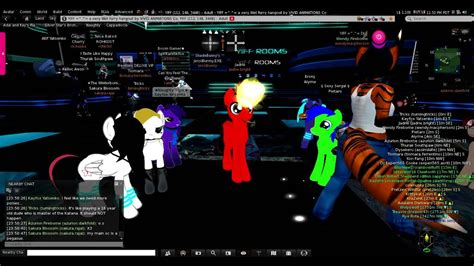 Bronies Take Over A Furry Club Second Life Youtube