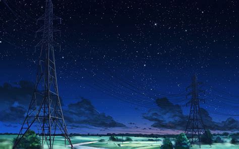 Aw16 Arseniy Chebynkin Night Sky Star Blue Illustration