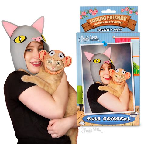 Loving Friends Kitty Cuddle Costumes Role Reversal Archie Mcphee