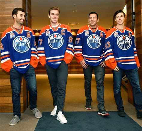Game number in starting lineups: Fearsome foursome............Jordan Eberle, Connor McDavid ...