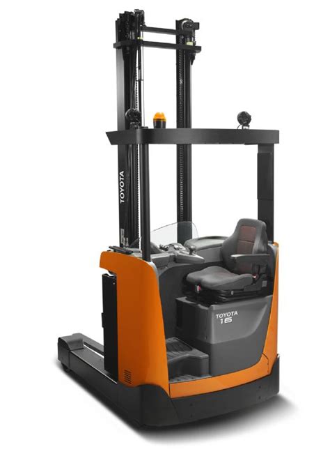 toyota introduces   series reach forklifts toyota