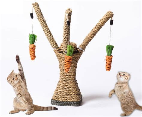 猫抓板魔爪器剑麻绳猫咪玩具猫抓柱跳台用品耐磨逗猫立式多功能 阿里巴巴