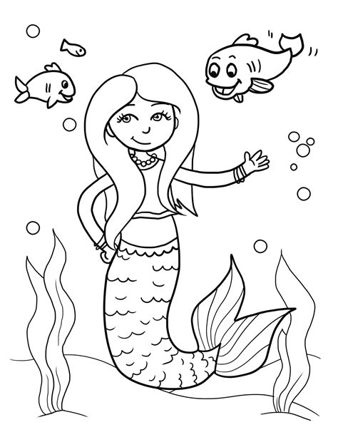 Mermaid Drawing Step By Step At Explore Collection