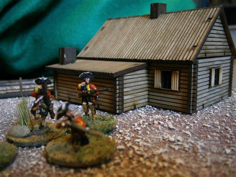 A Wargaming Gallimaufry Log Cabins And Postman By Pat