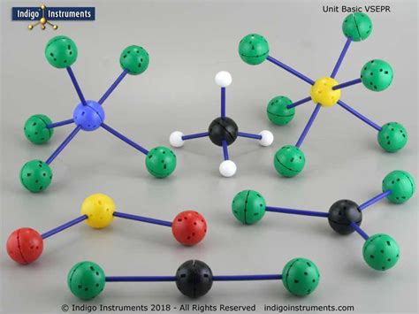 Indigo Basic Vsper Theory Model Set 6 Molecules Unit Style