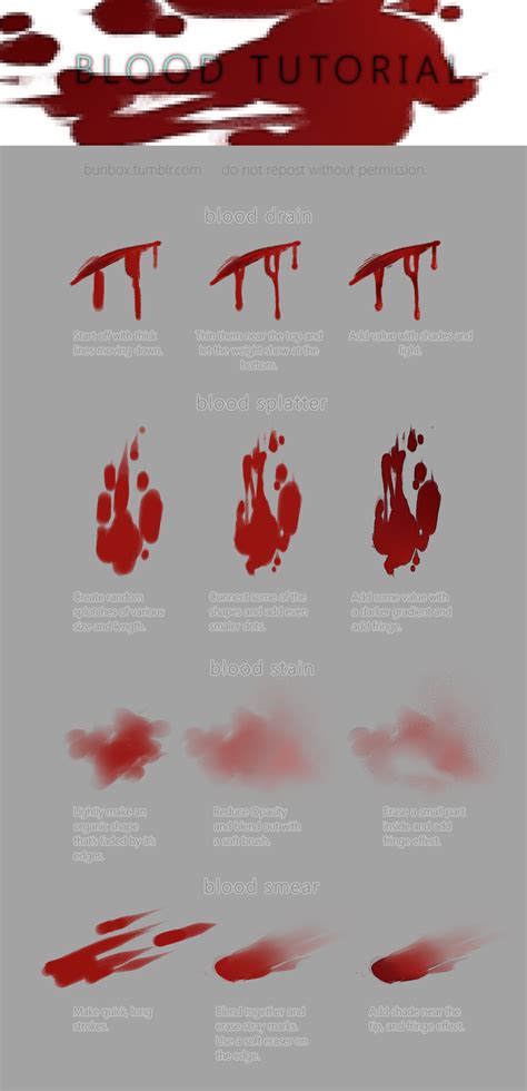How To Draw Blood Art Drawings Of Blood In This Video I Go Step By