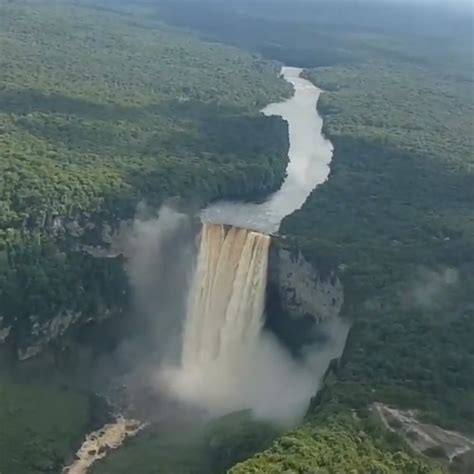 Kaieteur Falls The World S Largest Single Drop Waterfall Box Of Sunshine
