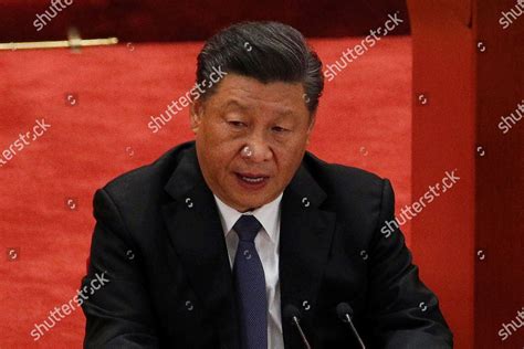 Chinese President Xi Jinping Delivers His Editorial Stock Photo Stock