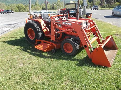 Kubota B2150 Compact Tractor With Front Loader And 60 Mower Deck