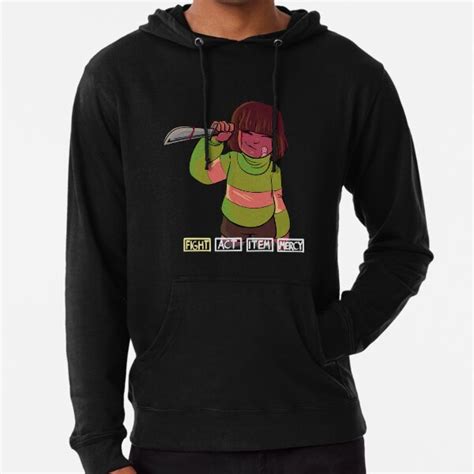 Chara Lightweight Hoodie By Ink Pocket Redbubble