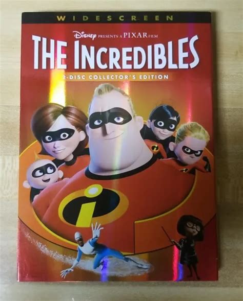 The Incredibles Widescreen Two Disc Collectors Edition Dvd With Slipcover 199 Picclick