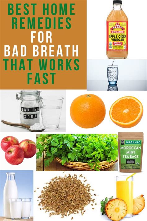 15 Home Remedies For Bad Breath That Works Fast Bad Breath Remedy